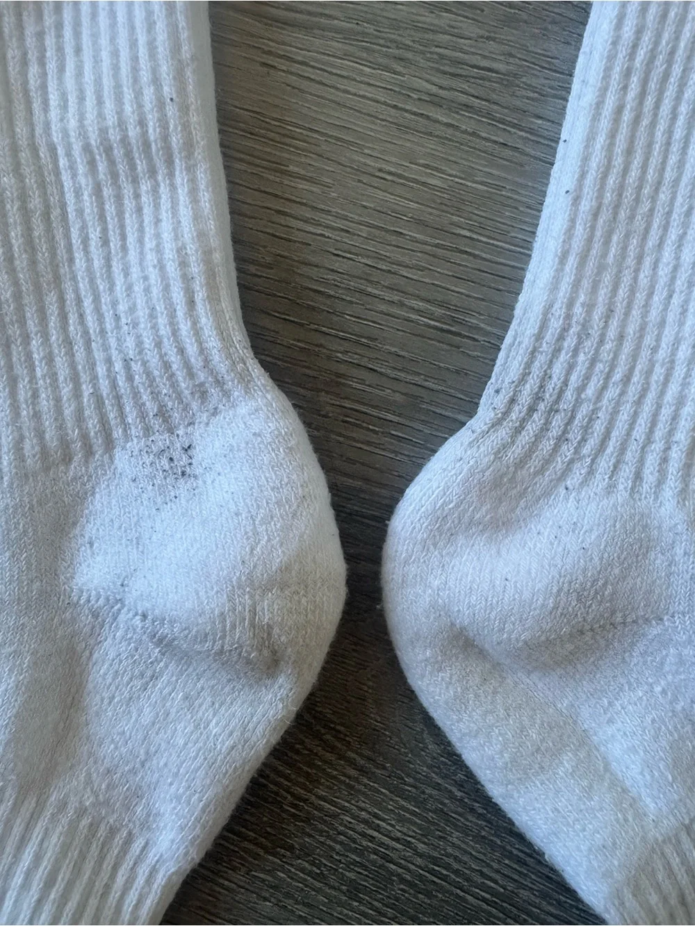 Nike Dri-FIT Cushioned Crew Athletic Socks (White)